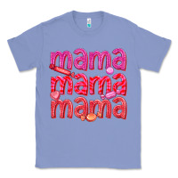 Colony Blue mama mama mama valentines day Classic Tee - texasbilliewilder