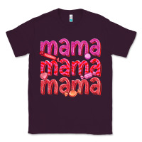 Plum mama mama mama valentines day Classic Tee - texasbilliewilder