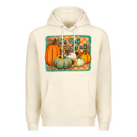 Sandshell It's Fall y'all pumpkins halloween and sunflowers Premium Hoodie - Jasminsmagicworld