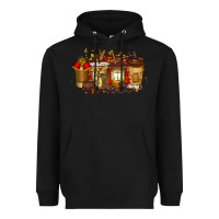 Black lawyer coffee drink Heavyweight Hoodie - RacoonDesign