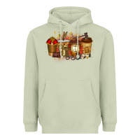 Matcha lawyer coffee drink Heavyweight Hoodie - RacoonDesign