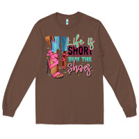 Chestnut Afro heels Long Sleeve Tee - RanaPortraitStore