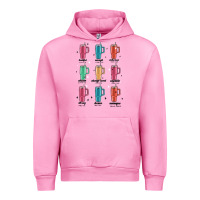 Fuchsia Pink coffee thermos Urban Hoodie - MaliasSmallBusiness