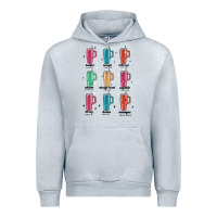 Heather Grey coffee thermos Urban Hoodie - MaliasSmallBusiness