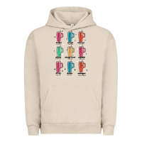 Pigment French Oak coffee thermos Urban Hoodie - MaliasSmallBusiness