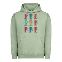 Pigment Oil Green coffee thermos Urban Hoodie - MaliasSmallBusiness