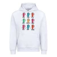 White coffee thermos Urban Hoodie - MaliasSmallBusiness
