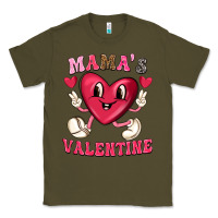 Army Green mamas valentine with cute heart Classic Tee - texasbilliewilder