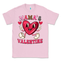 Bubblegum Pink mamas valentine with cute heart Classic Tee - texasbilliewilder