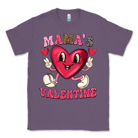 Lavender mamas valentine with cute heart Classic Tee - texasbilliewilder