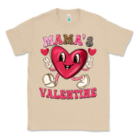 Mushroom mamas valentine with cute heart Classic Tee - texasbilliewilder