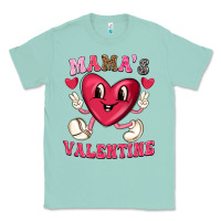 Seafoam mamas valentine with cute heart Classic Tee - texasbilliewilder