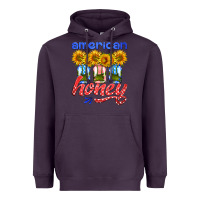 Plum american honey sunflower mason jar Heavyweight Hoodie - HRA Design Shop
