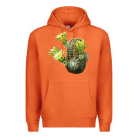 Carrot nylon hedgehog cactus Premium Hoodie - LillyAllenDesigns