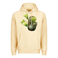 Pina Colada nylon hedgehog cactus Premium Hoodie - LillyAllenDesigns