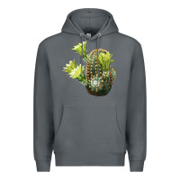 Rock nylon hedgehog cactus Premium Hoodie - LillyAllenDesigns