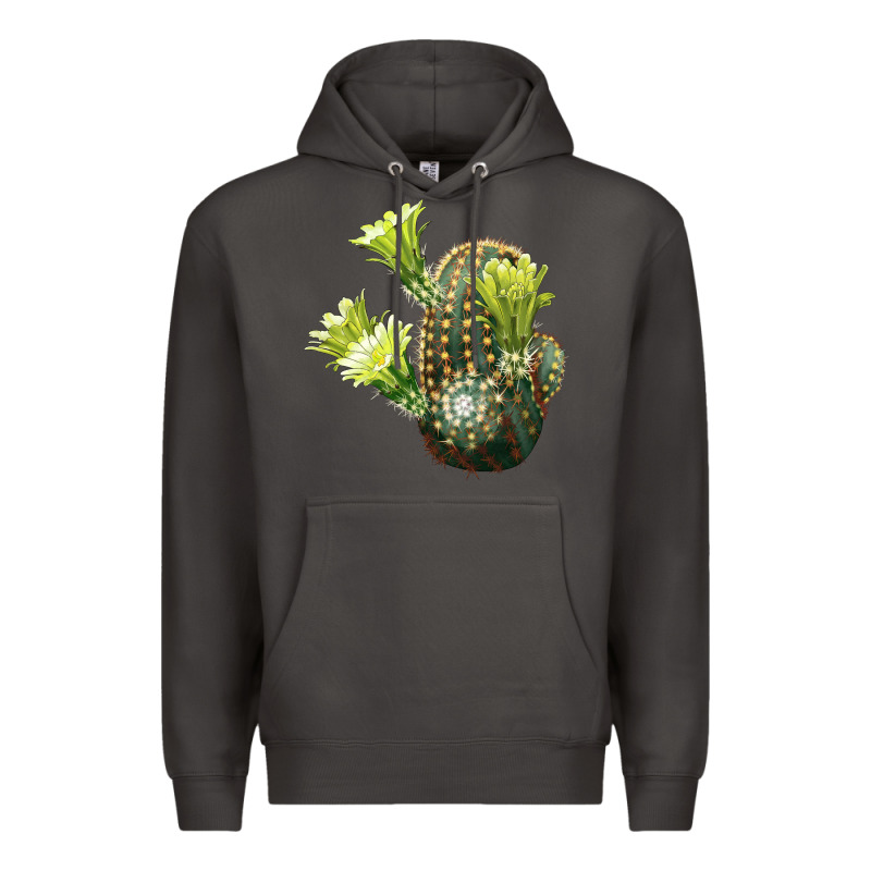 Nylon Hedgehog Cactus Premium Hoodie by LillyAllenDesigns | Teevron