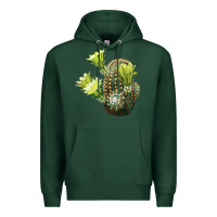 Sports Green nylon hedgehog cactus Premium Hoodie - LillyAllenDesigns