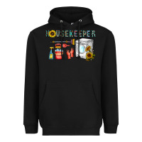 Black housekeeper Heavyweight Hoodie - CowhideDigitalArt