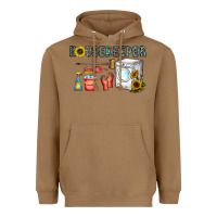 Toasted Coconut housekeeper Heavyweight Hoodie - CowhideDigitalArt