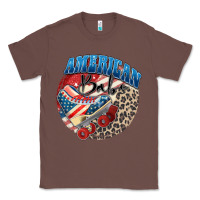 Chestnut American babe Classic Tee - Zillion Design Studio