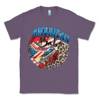 Lavender American babe Classic Tee - Zillion Design Studio