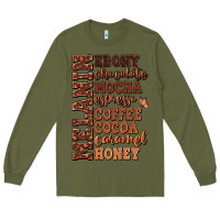 Army Green Melanin shades of brown Long Sleeve Tee - RanaPortraitStore
