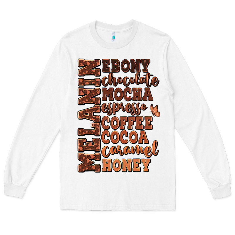 Melanin Shades Of Brown Long Sleeve Tee by RanaPortraitStore | Teevron