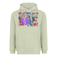 Matcha let all that you do be done in love Heavyweight Hoodie - RacoonDesign