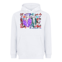 White let all that you do be done in love Heavyweight Hoodie - RacoonDesign