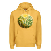 Mustard golden barrel cactus Premium Hoodie - LillyAllenDesigns