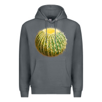 Rock golden barrel cactus Premium Hoodie - LillyAllenDesigns