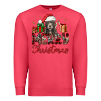Cardinal merry christmas pitbull Premium Sweatshirt - JahusDesignShop