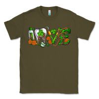 Army Green Dental Love St. Patricks Day Classic Tee - RanaPortraitStore