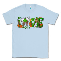 Dusty Blue Dental Love St. Patricks Day Classic Tee - RanaPortraitStore