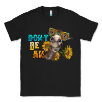 Black don't be an ass donkey Classic Tee - BarkalooDesign