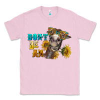 Bubblegum Pink don't be an ass donkey Classic Tee - BarkalooDesign