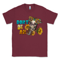 Burgundy don't be an ass donkey Classic Tee - BarkalooDesign