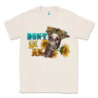 Natural don't be an ass donkey Classic Tee - BarkalooDesign