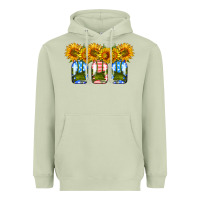 Matcha american sunflower mason jar Heavyweight Hoodie - HRA Design Shop