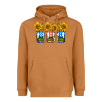 Meerkat american sunflower mason jar Heavyweight Hoodie - HRA Design Shop