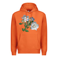 Carrot white dawn rose Premium Hoodie - LillyAllenDesigns