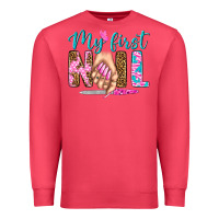 Cardinal my first nail bbs Premium Sweatshirt - BundleAndBundleShop