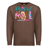 Chestnut my first nail bbs Premium Sweatshirt - BundleAndBundleShop