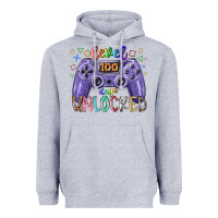 Heather Grey level days unclocked Heavyweight Hoodie - RacoonDesign
