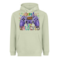 Matcha level days unclocked Heavyweight Hoodie - RacoonDesign