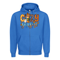 True Royal cozy season Zipper Hoodie - Zillion Design Studio
