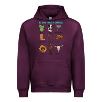 Mauve Wine so god made a cowboy Urban Hoodie - MaliasSmallBusiness