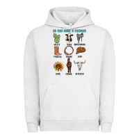 Pigment Lunar Rock so god made a cowboy Urban Hoodie - MaliasSmallBusiness