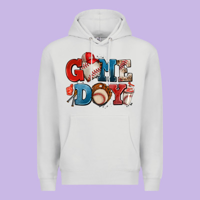 Game Day Baseball Premium Hoodie Designed By Adodesignshop